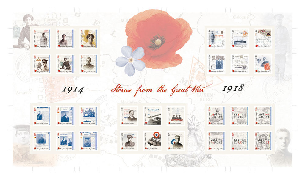 Limited Edition Uncut Imperforate Press Sheet